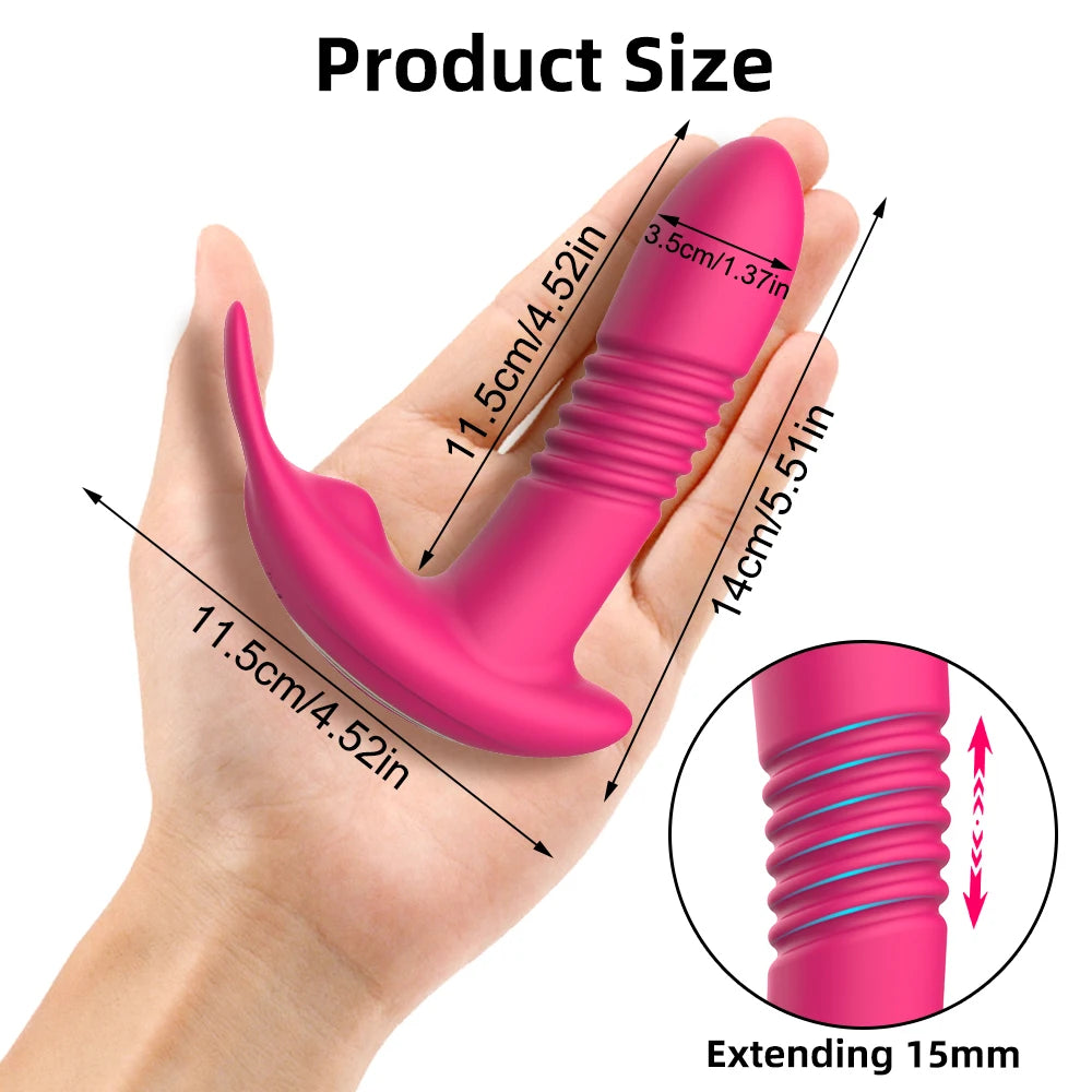 Penetration Vagina Vibrator Female Clitoris Stimulator Dildo Vibrator Sex Toy Wearable Panties