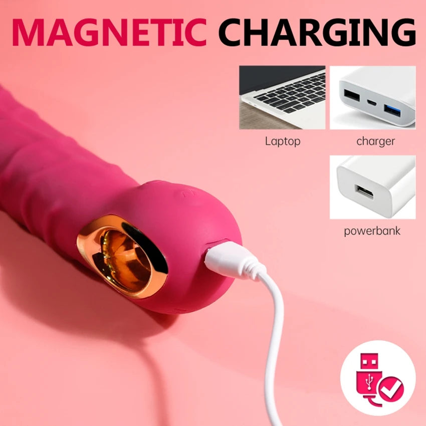 Powerful Vibrator Realistic Dildo Sex Toys For Women Big Penis Lesbian G Spot Vagina Clitoris Stimulator