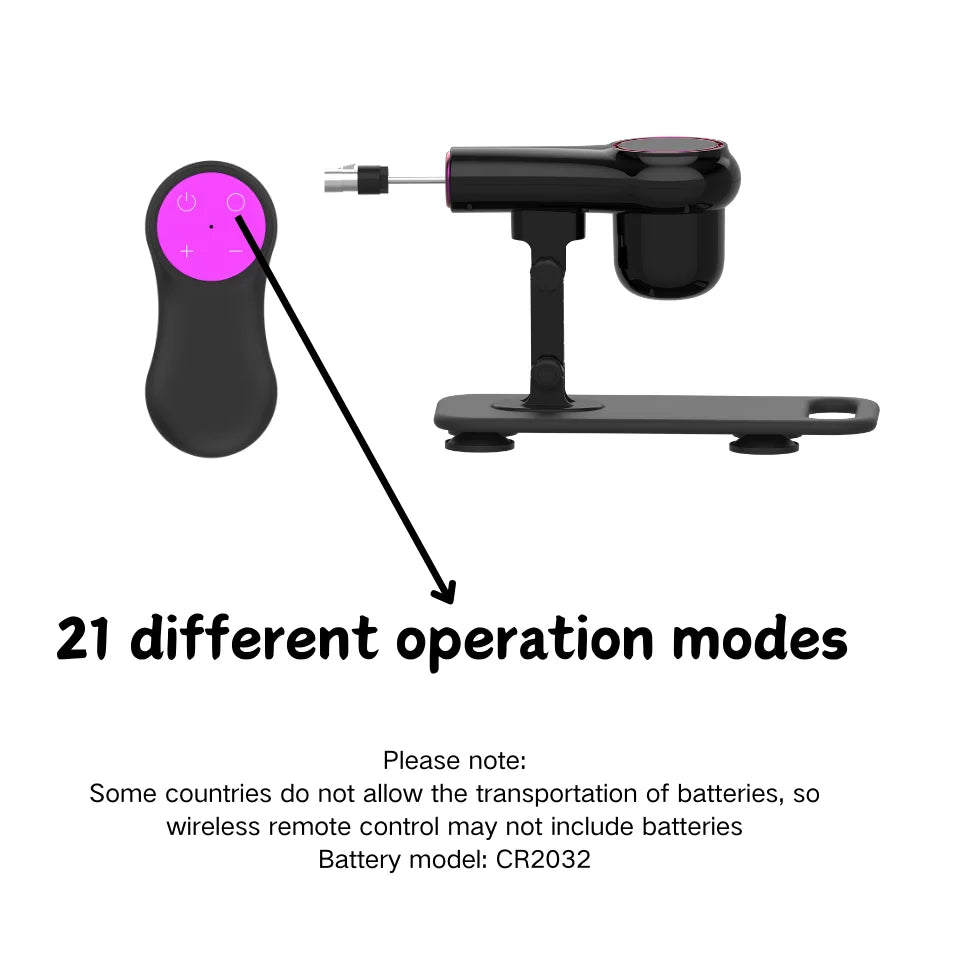 "Rough Beast" A1 Sex Machine With Dildo Attachments For Men And Women