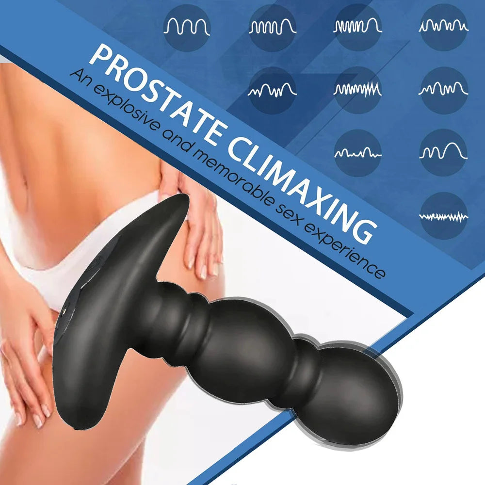 Automatic Large Inflatable Anal Butt Plug Dildo